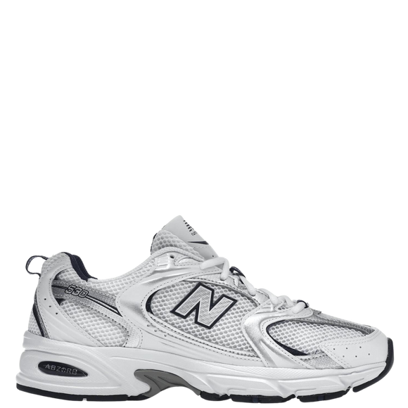 New Balance 530 White Silver Navy - SneakerMood 