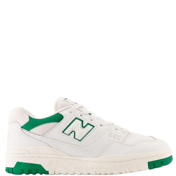 New Balance 550 White Classic Green