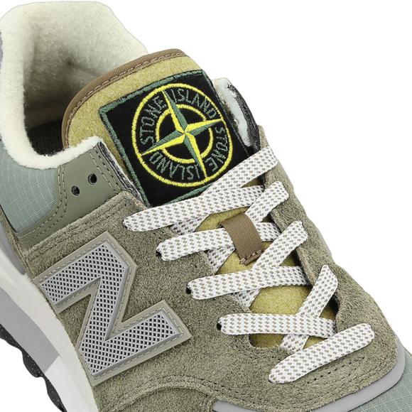 New Balance 574 Legacy x Stone Island Steel Blue