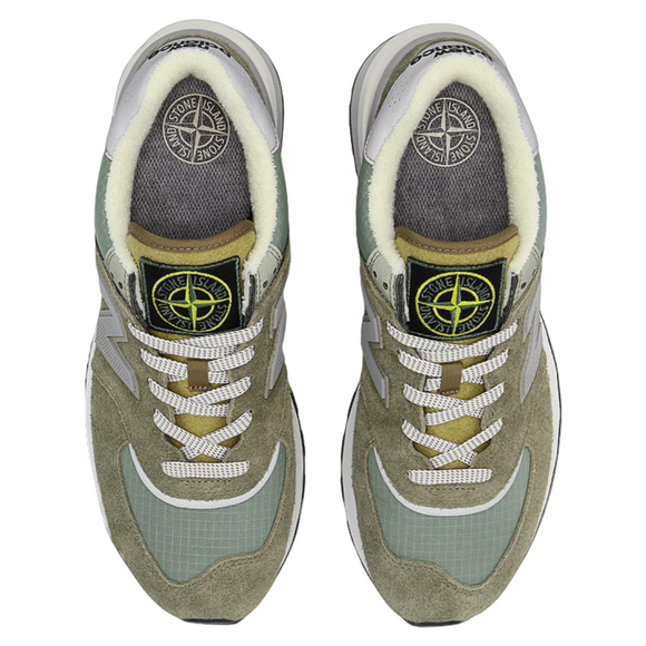 New Balance 574 Legacy x Stone Island Steel Blue