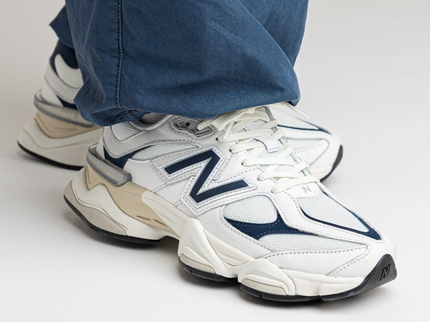 New Balance 9060 White Navy - SneakerMood 