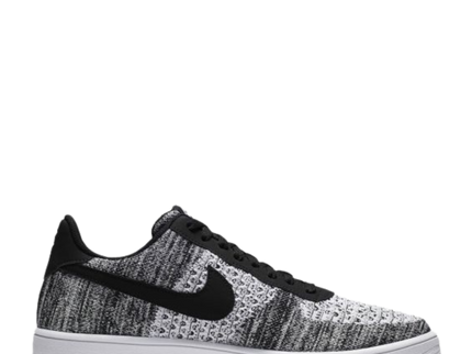 Nike Air Force 1 Flyknit Black Pure Platinum