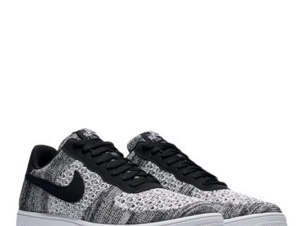 Nike Air Force 1 Flyknit Black Pure Platinum