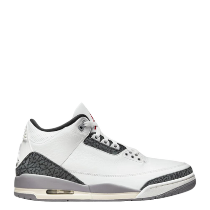 Nike Air Jordan 3 Fire Red Cement Grey