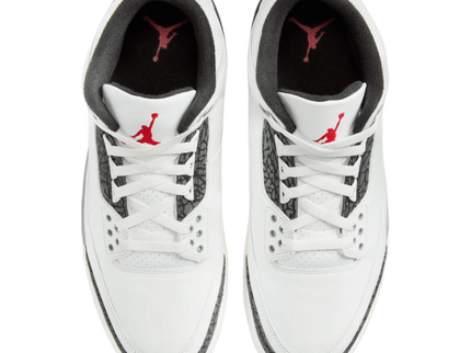 Nike Air Jordan 3 Fire Red Cement Grey