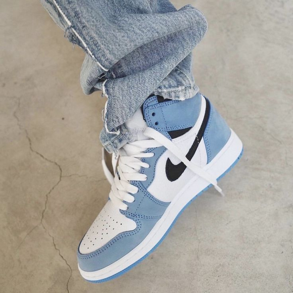 Nike Air Jordan 1 High White University Blue