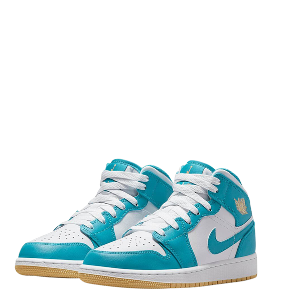 Nike Air Jordan 1 Mid "Aquatone" GS