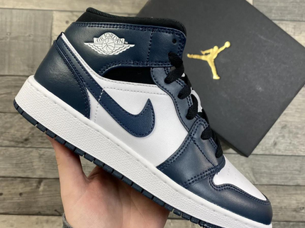 Nike Air Jordan 1 Mid Dark Teal (GS)