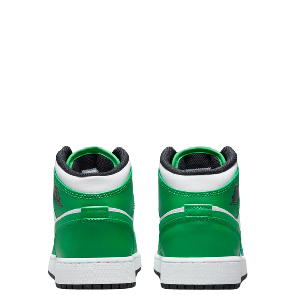 Nike Air Jordan 1 Mid GS 'Lucky Green'
