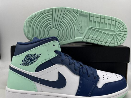 Nike Air Jordan 1 Mid Mystic Navy