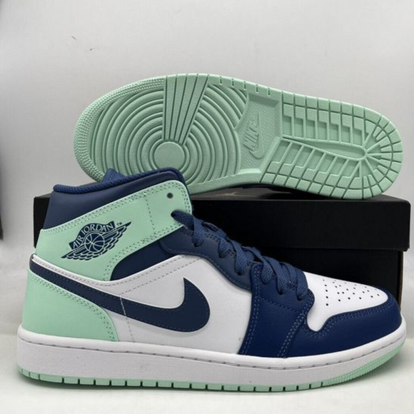 Nike Air Jordan 1 Mid Mystic Navy