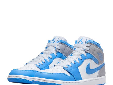 Nike Air Jordan 1 Mid University Blue Grey