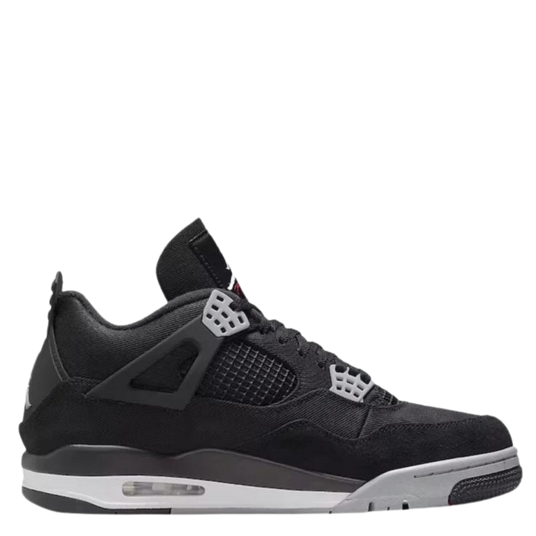 Nike Air Jordan 4 Black Canvas