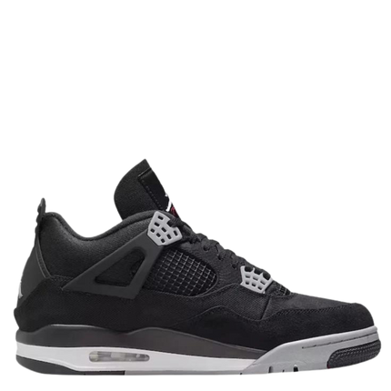 Air Jordan 4 Black Canvas