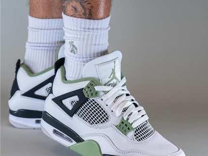 Nike Air Jordan 4 Oil Green ( W )