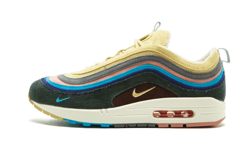 Nike Air Max 1/97 Sean Wotherspoon AJ4219-400 SneakerMood Side view, toe pointing left