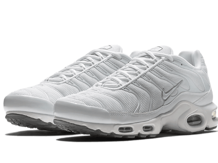 Nike Air Max Plus White 604133-139 SneakerMood Pair, front three-quarter view