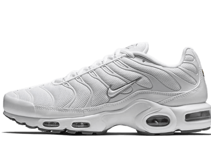 Nike Air Max Plus White 604133-139 SneakerMood Side view, toe pointing left