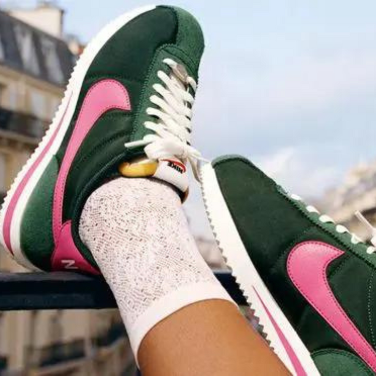 Nike Cortez TXT Watermelon Green - SneakerMood 