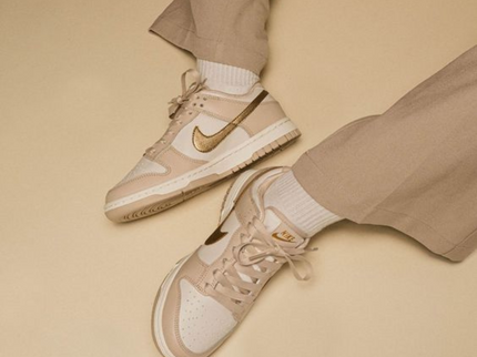 Nike Dunk Low Gold Swoosh (W)