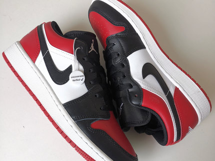 Nike Jordan 1 Low Bred Toe (GS)