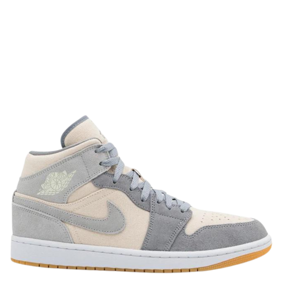 Nike Jordan 1 Mid  Coconut Milk Particle Grey