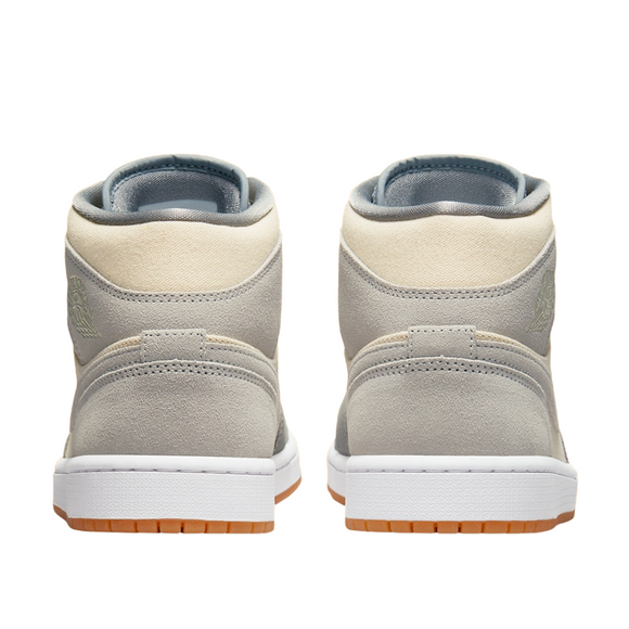 Nike Jordan 1 Mid Coconut Milk Particle Grey ( GS)