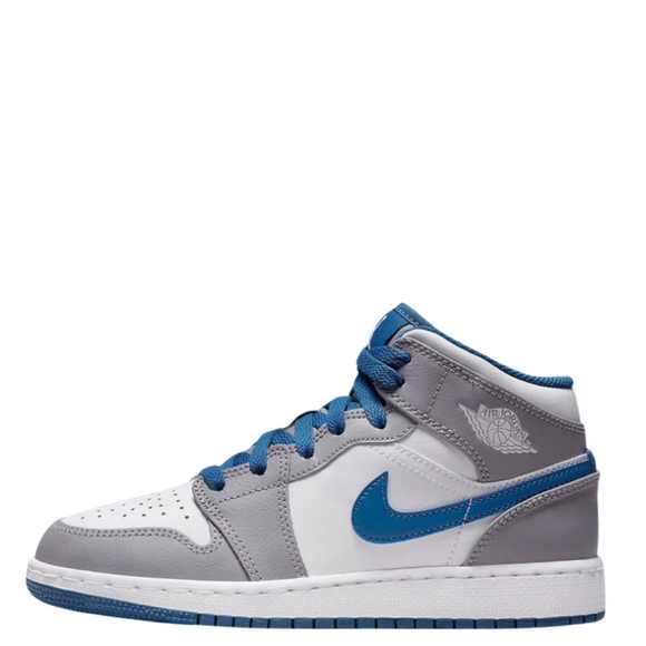 Nike Jordan 1 Mid True Blue Cement (GS)