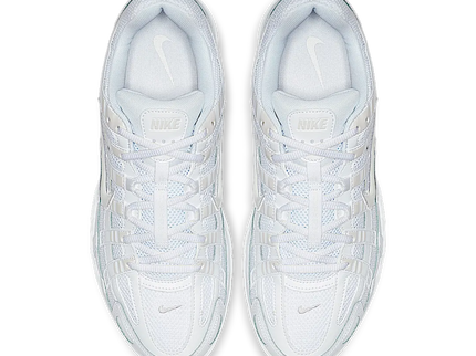 Nike P-6000 Triple White CD6404-100 SneakerMood Top view