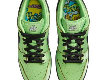 Nike SB Dunk Low Buttercup x The Powerpuff Girls - SneakerMood 