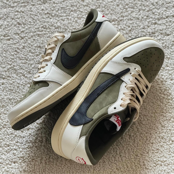Nike Travis Scott x Air Jordan 1 Low OG 'Olive' 2024