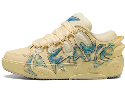 Puma LaMelo Ball LaFrancé Airbrush 311700-01 SneakerMood Side view, toe pointing left