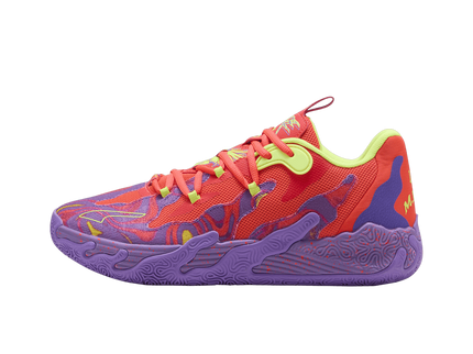 Puma LaMelo Ball MB.03 Lo Lava 310847-01 SneakerMood Side view, toe pointing left