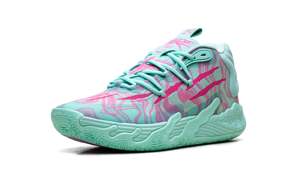 Puma LaMelo Ball MB.03 Miami 310511-01 SneakerMood Front three-quarter view