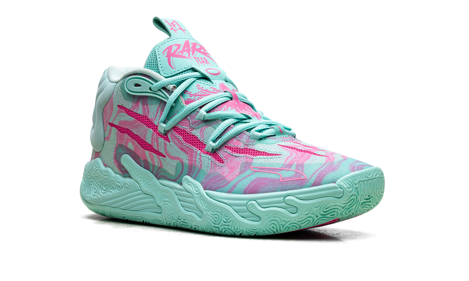 Puma LaMelo Ball MB.03 Miami 310511-01 SneakerMood Front three-quarter view