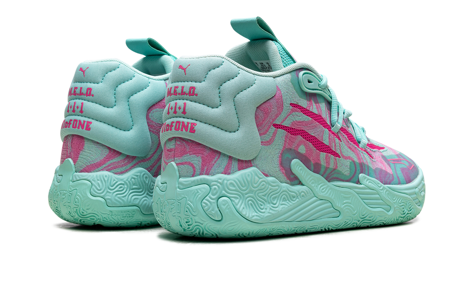 Puma LaMelo Ball MB.03 Miami 310511-01 SneakerMood Pair, rear three-quarter view