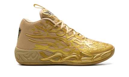 Puma LaMelo Ball MB.04 Golden Child 311306-01 SneakerMood Side view, toe pointing right