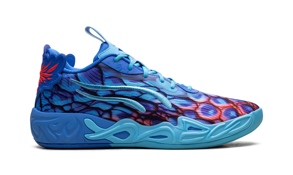 Puma LaMelo Ball MB.04 Lo Alien Skin 311318-01 SneakerMood Side view, toe pointing right