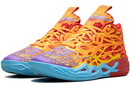 Puma LaMelo Ball MB.04 Phoenix 311308-01 SneakerMood Pair, front three-quarter view