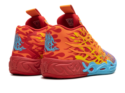 Puma LaMelo Ball MB.04 Phoenix 311308-01 SneakerMood Pair, rear three-quarter view