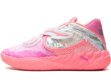 Puma LaMelo Ball MB.05 World Tour 312129-01 SneakerMood Side view, toe pointing left