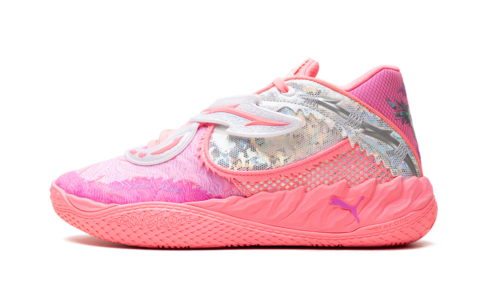 Puma LaMelo Ball MB.05 World Tour 312129-01 SneakerMood Side view, toe pointing left
