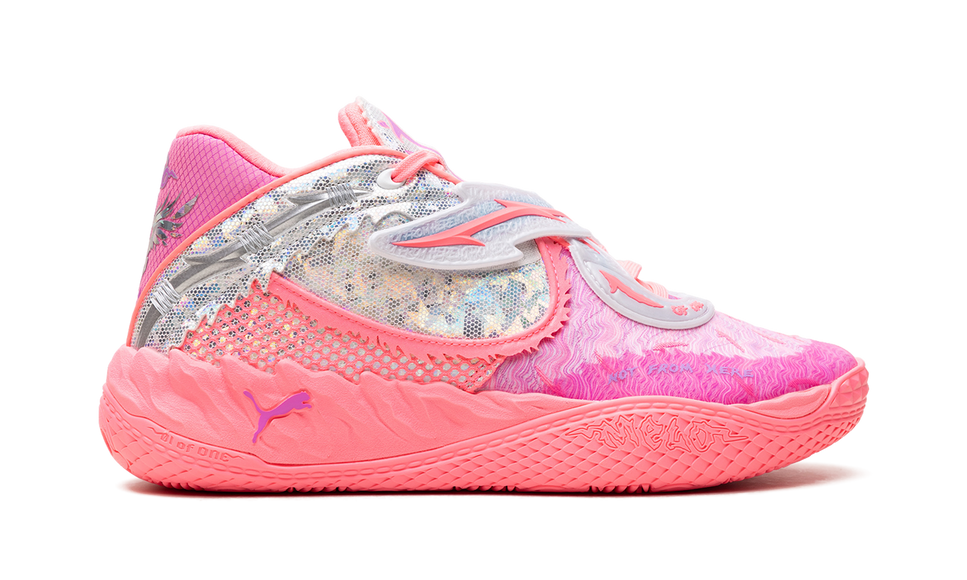 Puma LaMelo Ball MB.05 World Tour 312129-01 SneakerMood Side view, toe pointing right