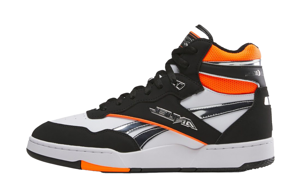 Reebok BB 4000 II Mid Retro Anuel AA 100239410 SneakerMood Side view, toe pointing left
