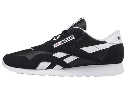Reebok Classic Nylon Black FV1592 SneakerMood Side view, toe pointing left