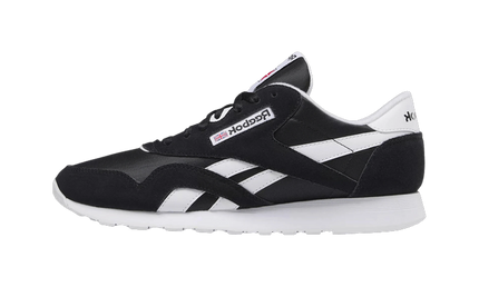 Reebok Classic Nylon Black FV1592 SneakerMood Side view, toe pointing left