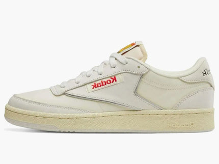 Reebok Club C 85 Kodak Chalk Cream 100228863 SneakerMood Side view, toe pointing left