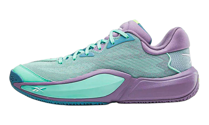 Reebok Engine A 26 Atomic Aqua Dream Purple 100256185 SneakerMood Side view, toe pointing left