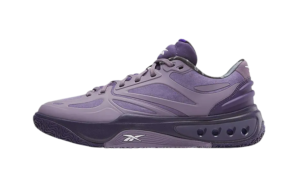 Reebok Engine A Purple Fusion 100230675 SneakerMood Side view, toe pointing left