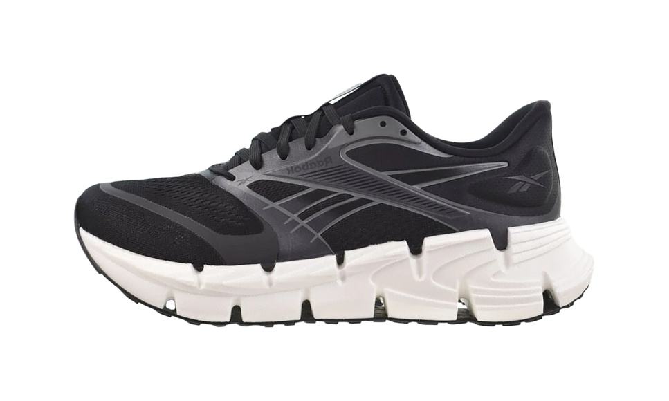 Reebok Floatzig 2 Black White 100225503 SneakerMood Side view, toe pointing left